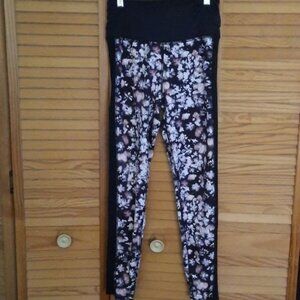 Splendid Yoga Waistband  Leggings Floral Print Size Medium